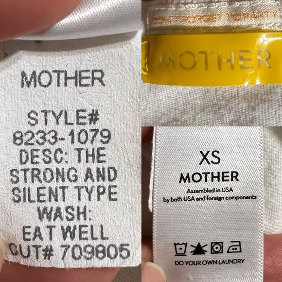 MOTHERThe Strong And The Silent Type Cotton Tank Size XS - Picture 12 of 12